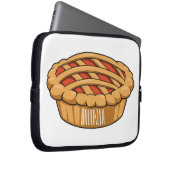 Pie-Cartoon-Abbildung Laptopschutzhülle (Vorne Rechts)