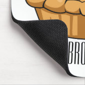Pie-Cartoon-Abbildung Mousepad (Ecke)
