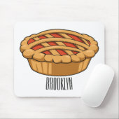 Pie-Cartoon-Abbildung Mousepad (Mit Mouse)
