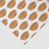 Pie-Cartoon-Abbildung Seidenpapier (Ausschnitt)