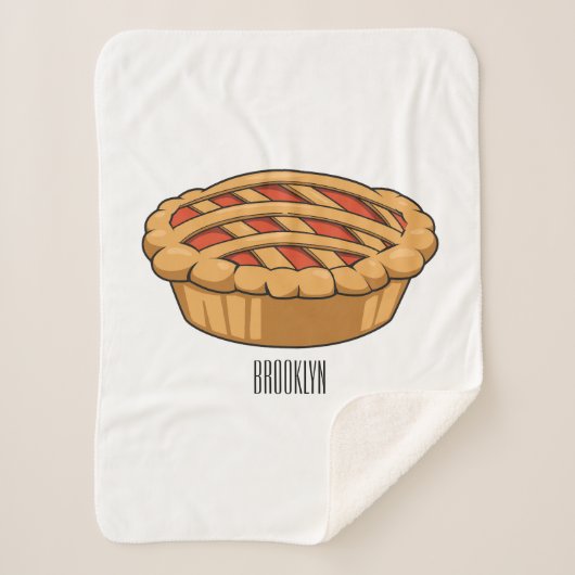 Pie-Cartoon-Abbildung Sherpadecke (Vorderseite)