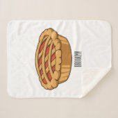 Pie-Cartoon-Abbildung Sherpadecke (Vorderseite (Horizontal))