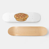 Pie-Cartoon-Abbildung Skateboard (Horizontal)