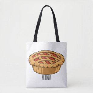 Pie-Cartoon-Abbildung Tasche