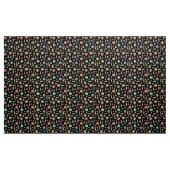 Pie Circles and Bars Pattern 271019v3 - Black Stoff (Yard (91,4 cm))