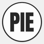 PIE - Clearwater/St. Petersburg Runder Aufkleber (Vorderseite)