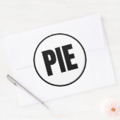 PIE - Clearwater/St. Petersburg Runder Aufkleber (Umschlag)