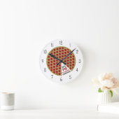 Pie Clock Runde Wanduhr (Zuhause)