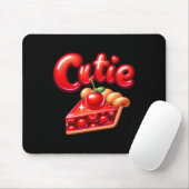 Pie Day Pi Day Erntedank Cherry Niedlich Pie Süsse Mousepad (Mit Mouse)