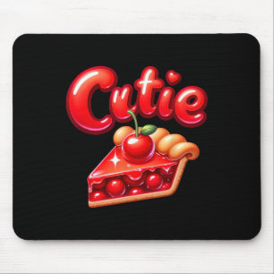 Pie Day Pi Day Erntedank Cherry Niedlich Pie Süsse Mousepad