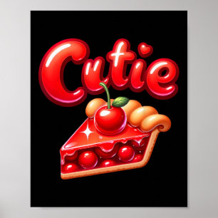 Pie Day Pi Day Erntedank Cherry Niedlich Pie Süsse Poster