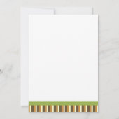 Pie Delivery Bicycle Einladung (Rückseite)