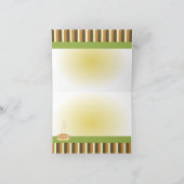 Pie Delivery Bicycle Karte (Innenseite)