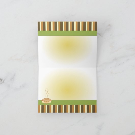 Pie Delivery Bicycle Karte (Innenseite)