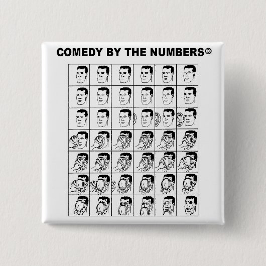 Pie in the Face - BUTTON (Vorderseite)