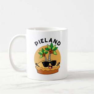 Pie-Land Lustige Insel Wortspiel Kaffeetasse