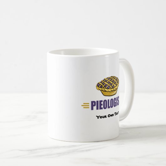 PIE - Liebe, Eat, Bake, Bäckerei, Bäckerei, Pieolo Kaffeetasse (VorderseiteRechts)