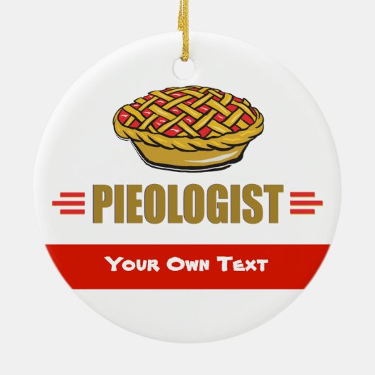 PIE - Liebe, Eat, Bake, Bäckerei, Bäckerei, Pieolo Keramikornament (Hinten)