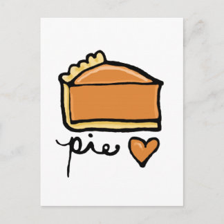 Pie Liebe! Postkarte