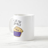 Pie like you Berry Much Funny Pie Pub Kaffeetasse (Vorderseite Links)