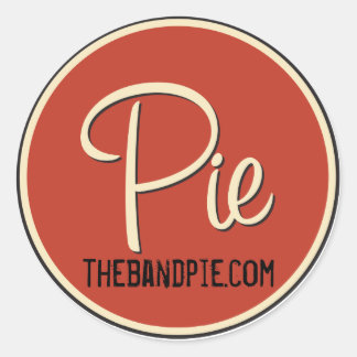 Pie Logo Sticker - Blatt von 6!