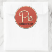 Pie Logo Sticker - Blatt von 6! (Tasche)