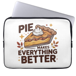 Pie macht besser laptopschutzhülle