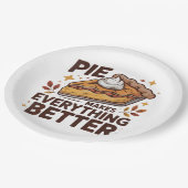 Pie macht besser pappteller (Schrägansicht)