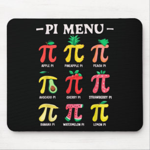 Pie Menü Funny Pi Tag Pi 3.14 Mathematiklehrer Pi Mousepad