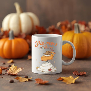 Pie-oneer of Flavor - Pumpkin Pie Erntedank Kaffeetasse
