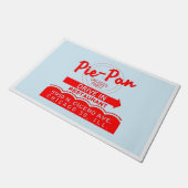 Pie-Pan Drive-In Restaurant, Chicago, Illinois Fußmatte (Schrägansicht)