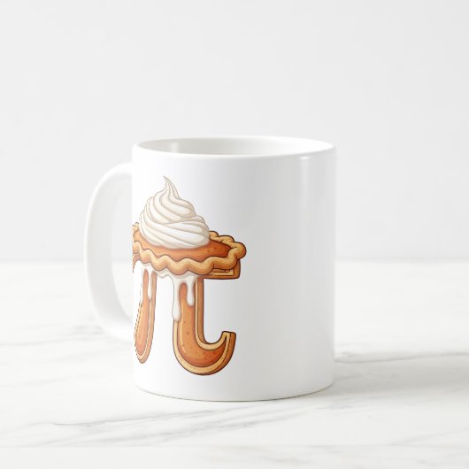 Pie-Pi Desert Mug Kaffeetasse (Vorderseite Links)