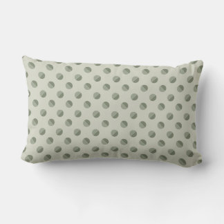 Pie Polkadot" Sage & Tonal Cream Lendenkissen