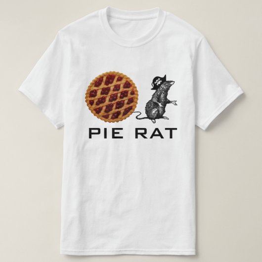 Pie Rat Berry Pie T-Shirt (Design vorne)
