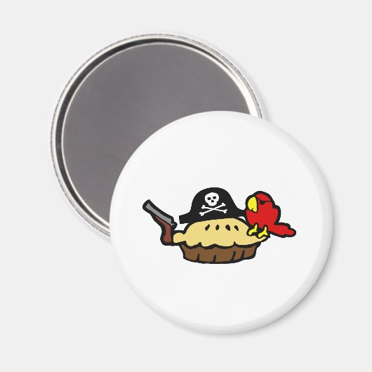 Pie Rate Magnet (Vorderseite/Rückseite)
