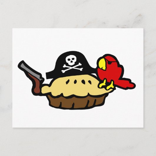 Pie Rate Postkarte (Vorderseite)