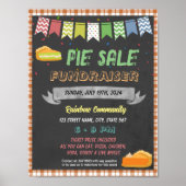 Pie Sale Fundraiser Event Template Poster (Vorne)