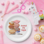 Pie Sharing Night Party Pappteller (Party)
