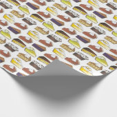 Pie Slice Apple Pumpkin Banana Key Limone Blueberr Geschenkpapier (Ecke)
