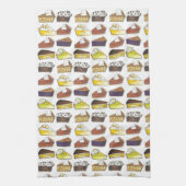 Pie Slice Apple Pumpkin Banana Key Limone Blueberr Geschirrtuch (Vertikal)