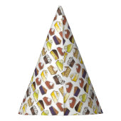 Pie Slice Apple Pumpkin Banana Key Limone Blueberr Partyhütchen (Rückseite)