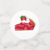 Pie Social Pi Day Slices Bake Sale Desserts Nahrun Konfetti (Klein Vorderseite)