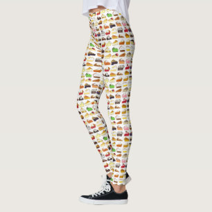 Pie Social Pi Day Slices Bake Sale Desserts Nahrun Leggings