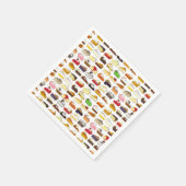 Pie Social Pi Day Slices Bake Sale Desserts Nahrun Serviette (Ecke)