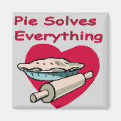 Pie Solves Alles Magnet (Vorne)
