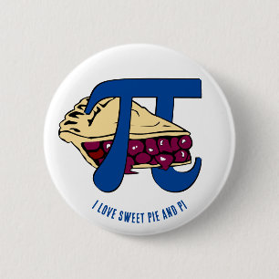 PIE UND PI Cherry Pi Day Button