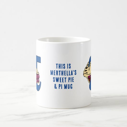 PIE UND PI Day Kaffeetasse (Mittel)