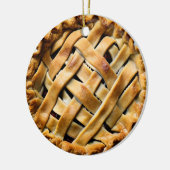 Pie wir Crust | Funny Cherry Pie Pun Keramik Ornament (Links)