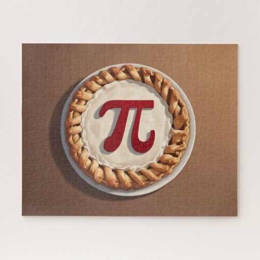 Pie zum Pi Day Puzzle (Horizontal)