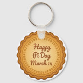 Pie zum Pi-Tag bringen Schlüsselanhänger (Vorderseite)